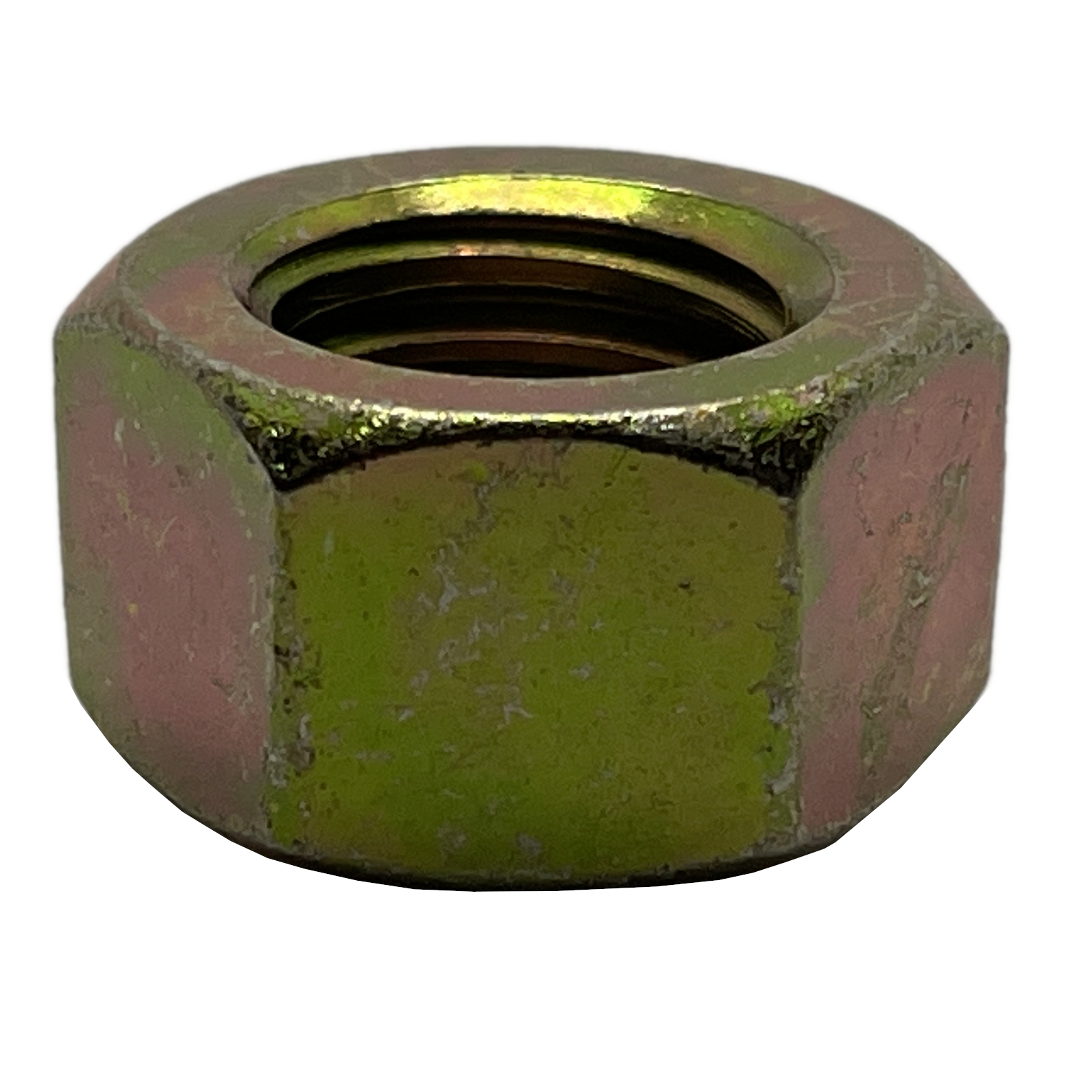 1/4-20 HEX NUT GRADE #8 ZINC YELLOW